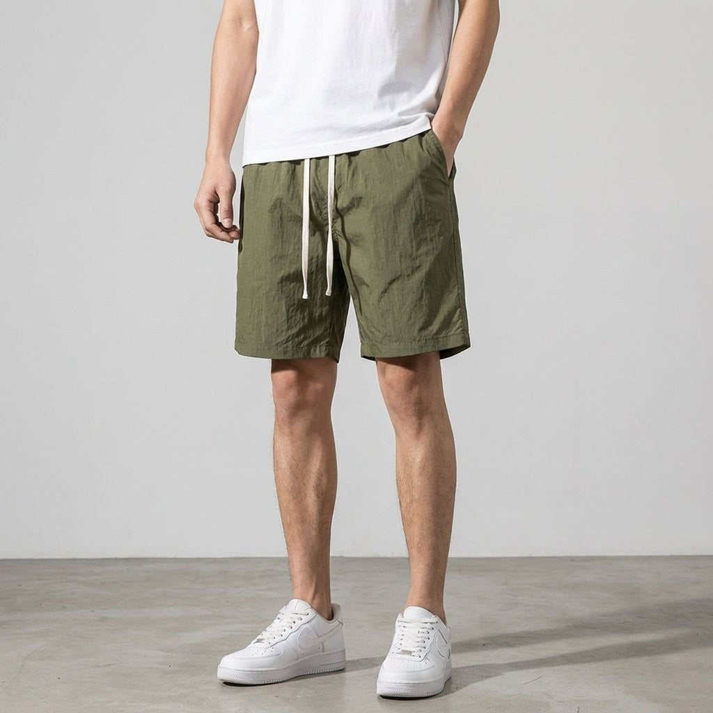 Léo Frisk | Men's Tactical Cargo Shorts in Nylon Blend