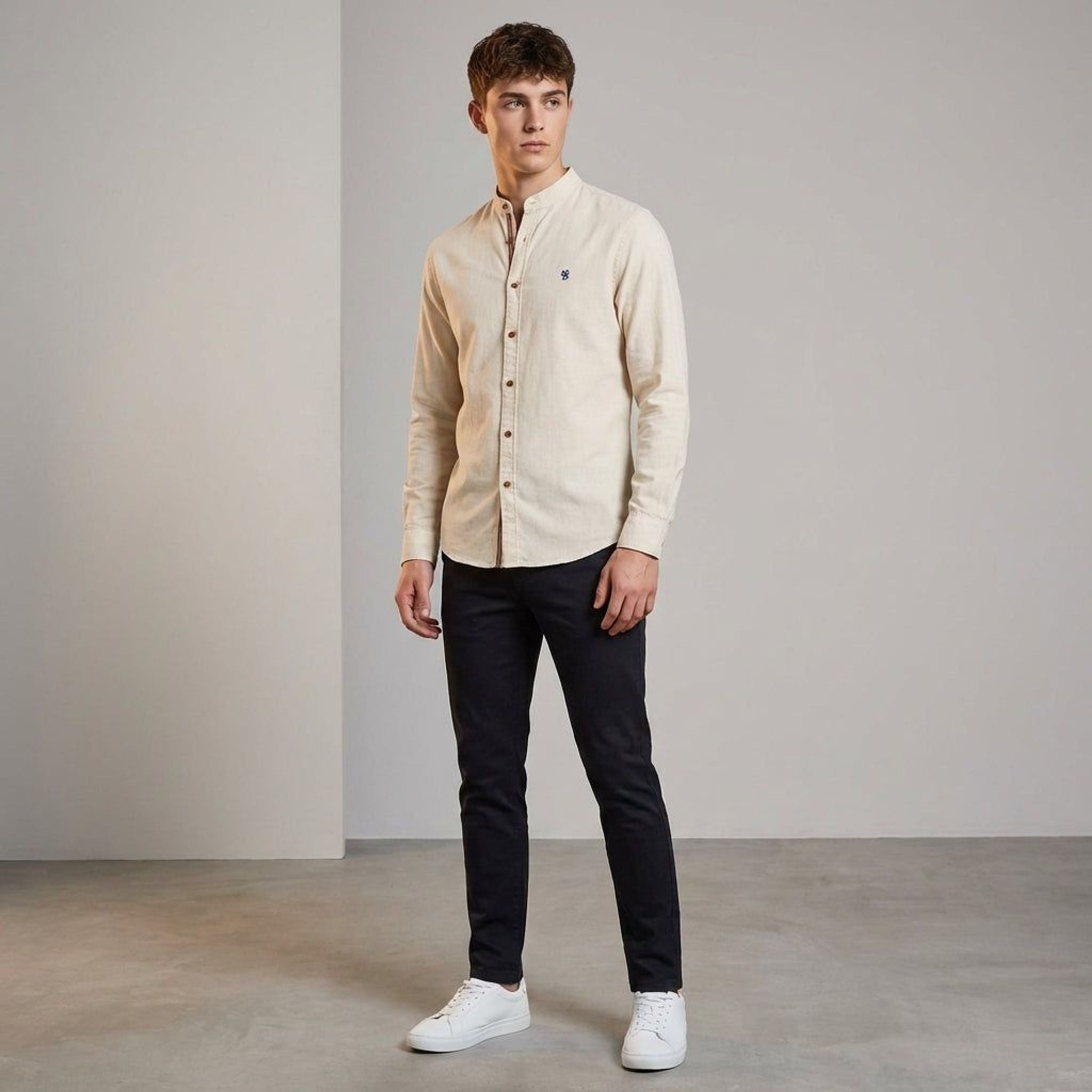 Léon Trask | Men's Warm Casual Shirt Comfortable Fabric