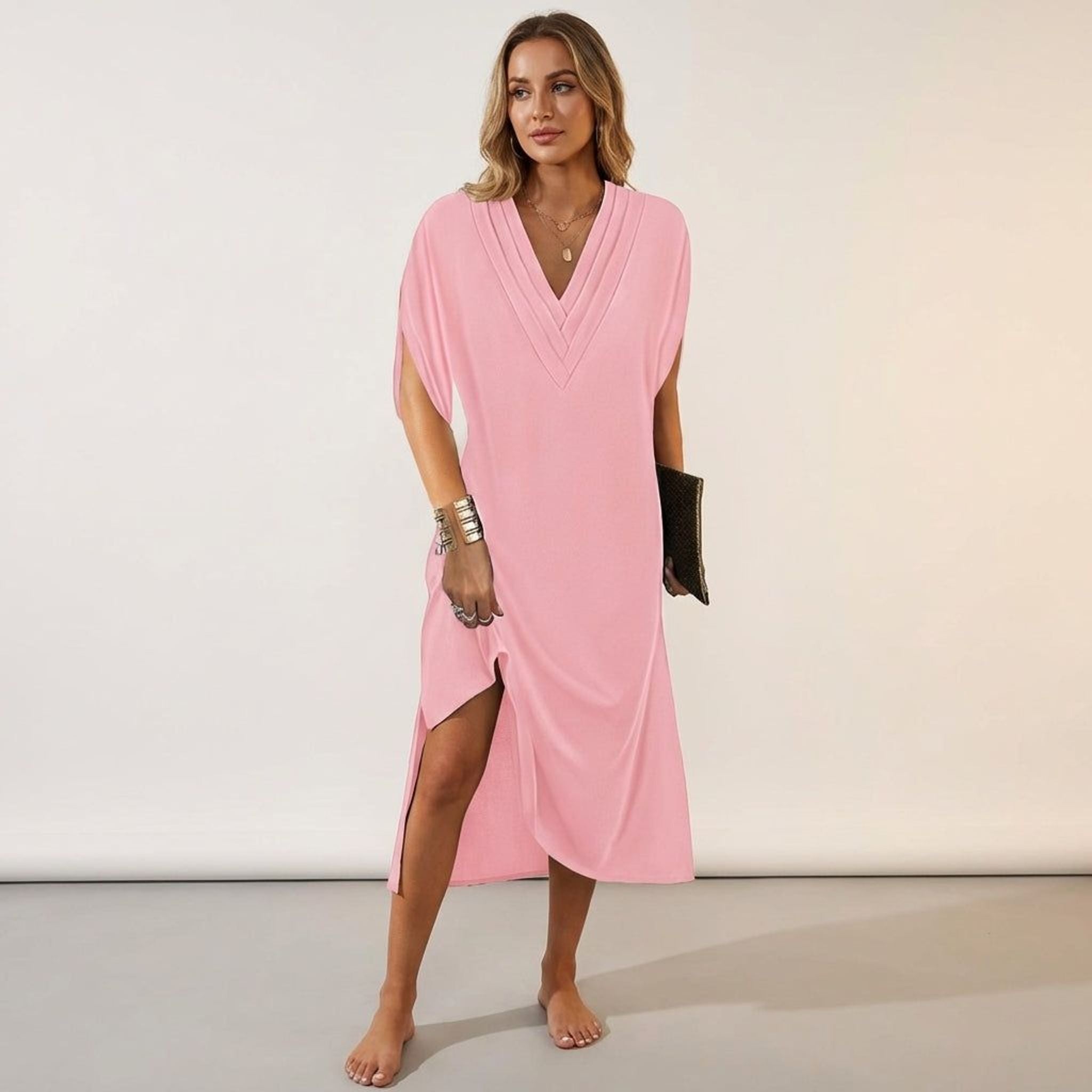 Amélie Vant | Women's Elegant Split Sleeve Dress