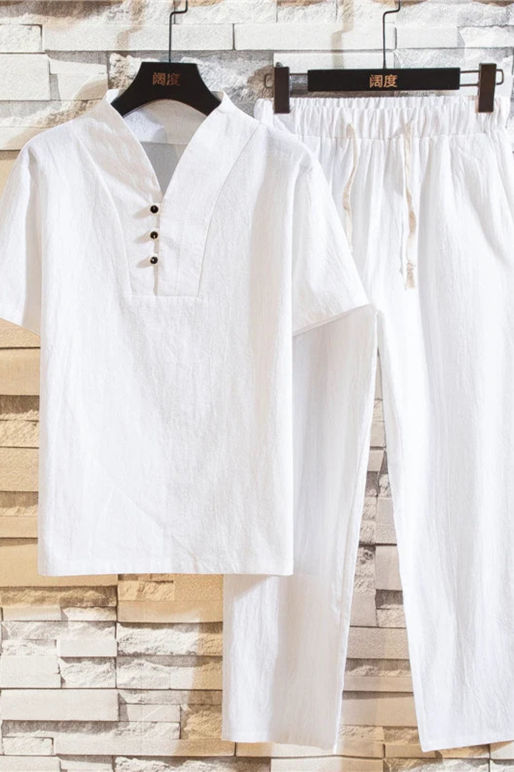 Lucien Vant | Men's Cotton Linen Casual Set