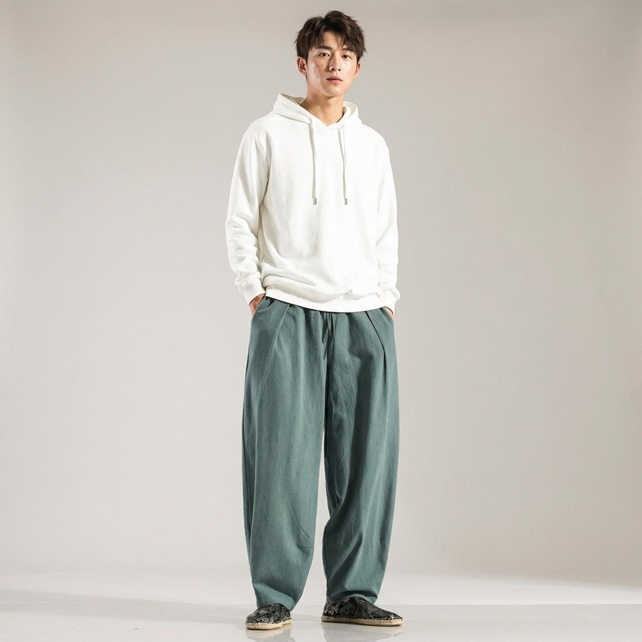Jules Brien | Men's Casual Fit Cotton Pants