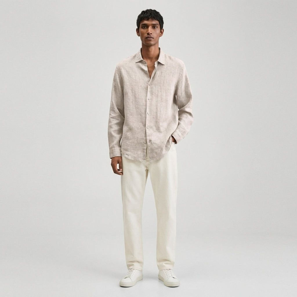 Alaric Brine | Men's Classic Fit Linen Shirt