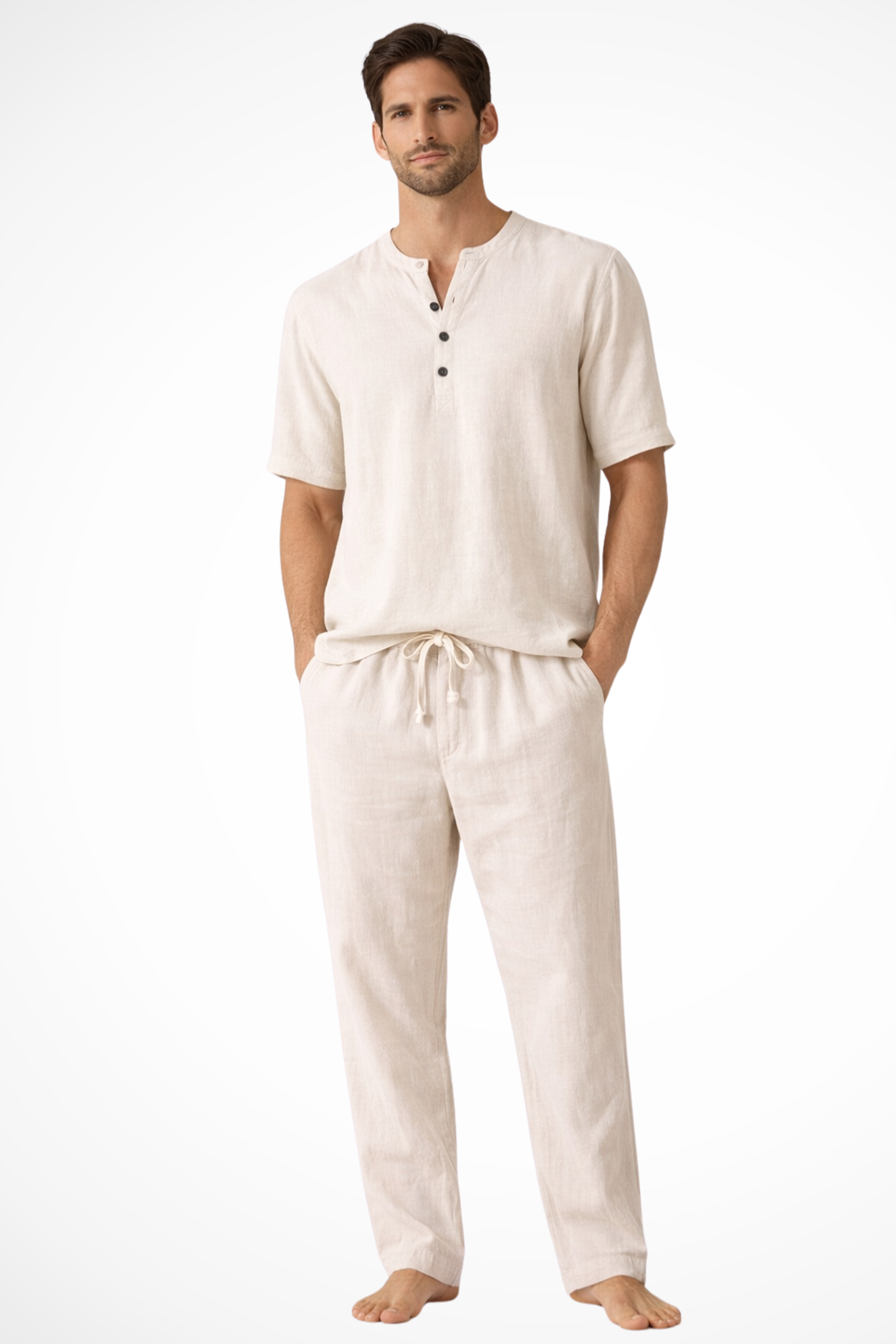 Lucien Vant | Men's Cotton Linen Casual Set