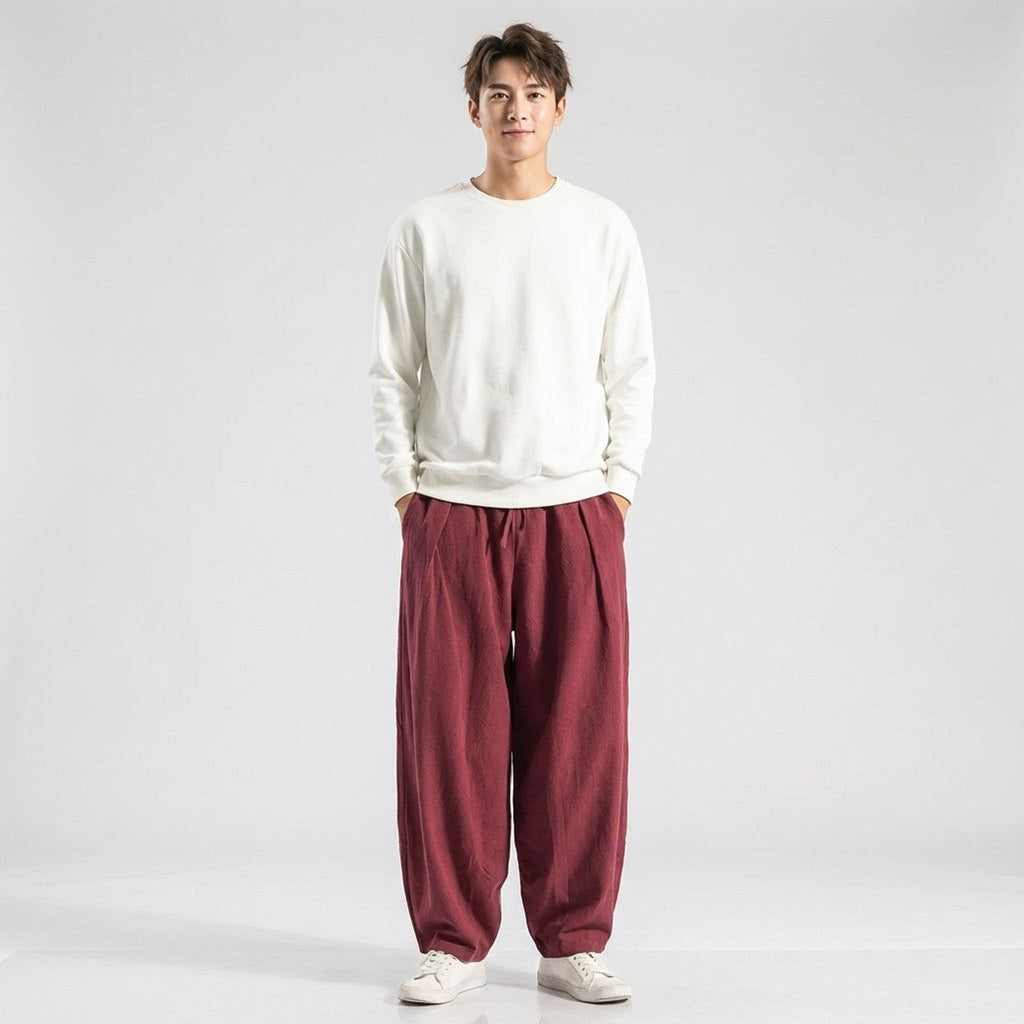 Jules Brien | Men's Casual Fit Cotton Pants