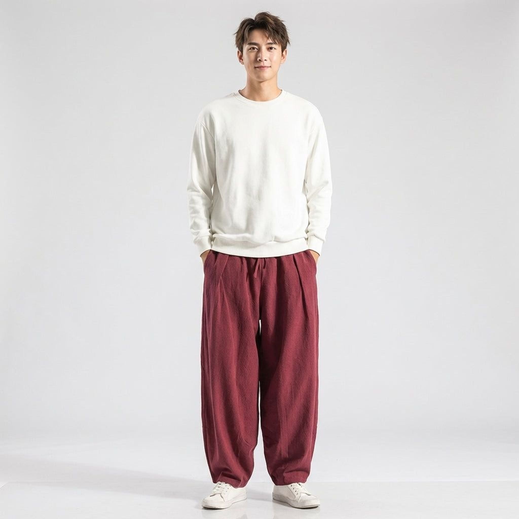 Jules Brien | Men's Casual Fit Cotton Pants