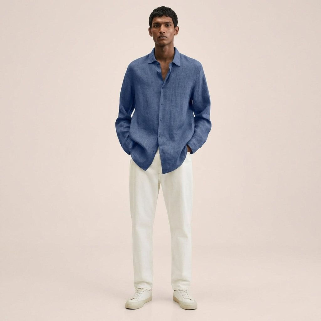 Alaric Brine | Men's Classic Fit Linen Shirt