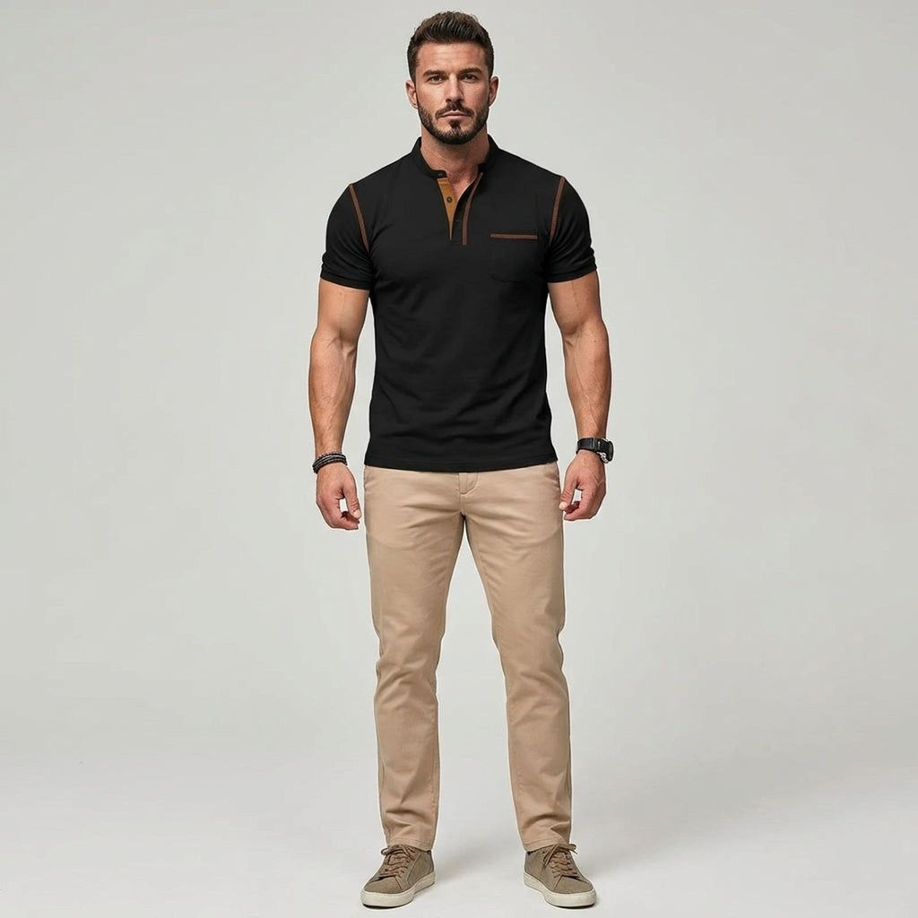 Elias Vorn | Men's Classic Fit Polo Shirt