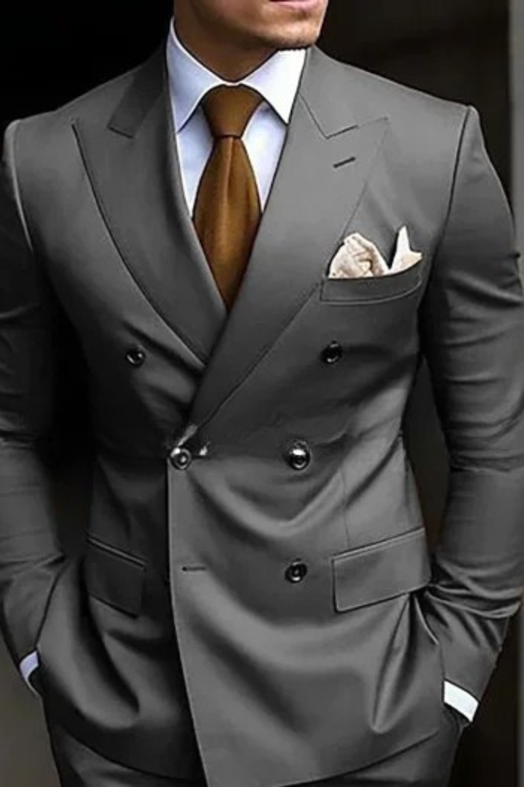 Romain Kest | Men's Double Breasted Suit Jacket