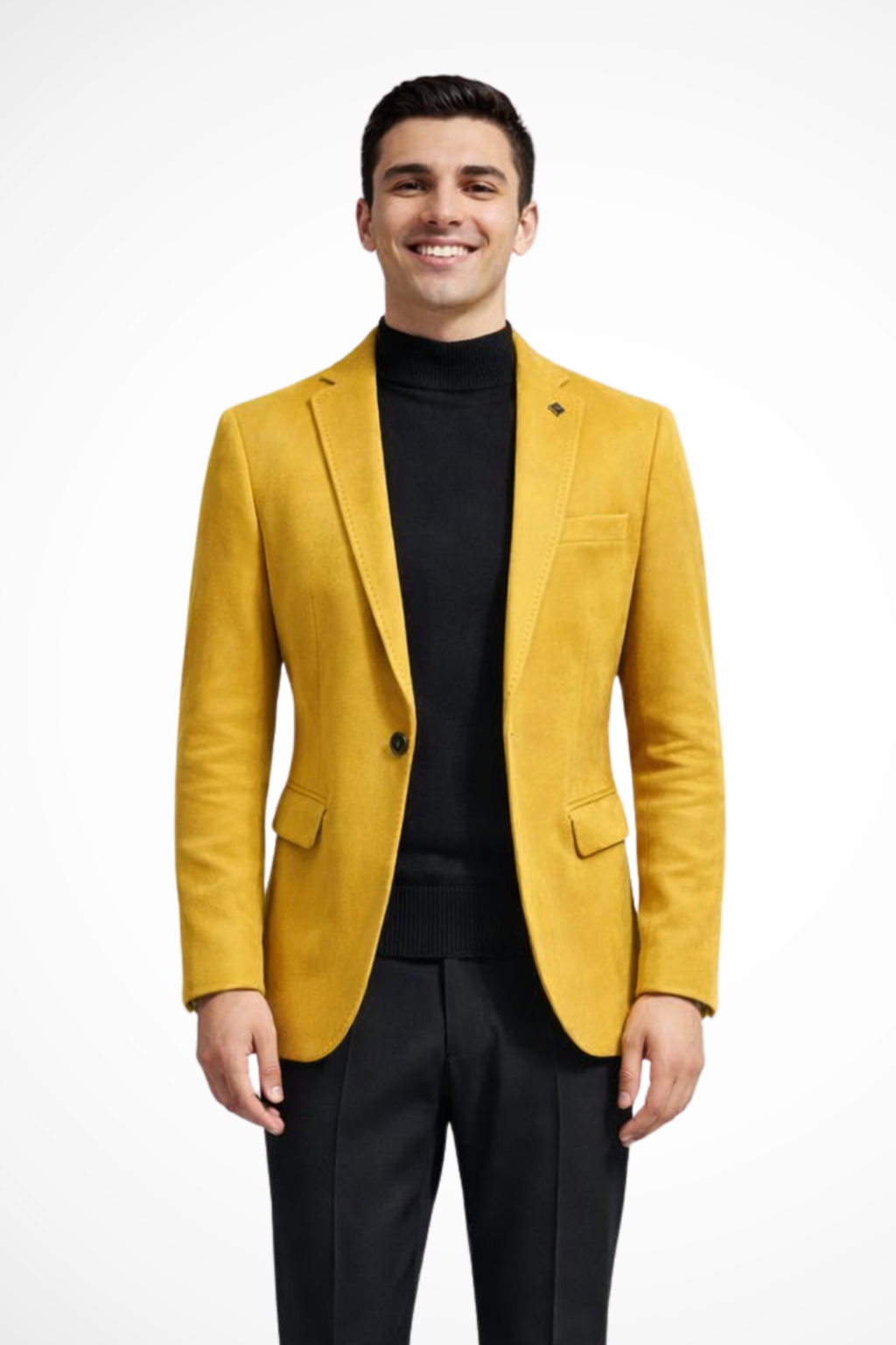 Lucien Varo | Men's Tailored Textured Blazer