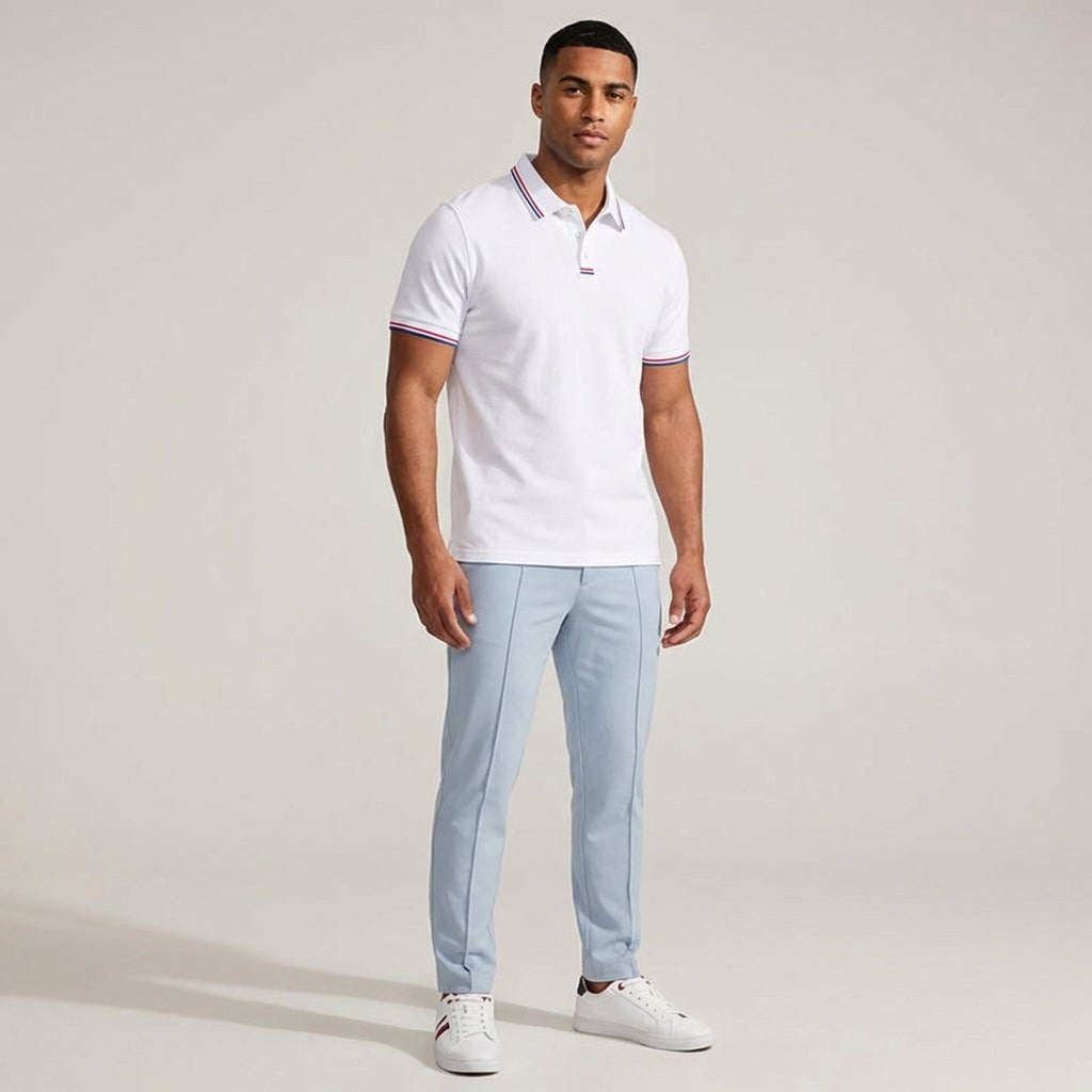 Ronan Vale | Men's Short Sleeve Casual Polo Shirt