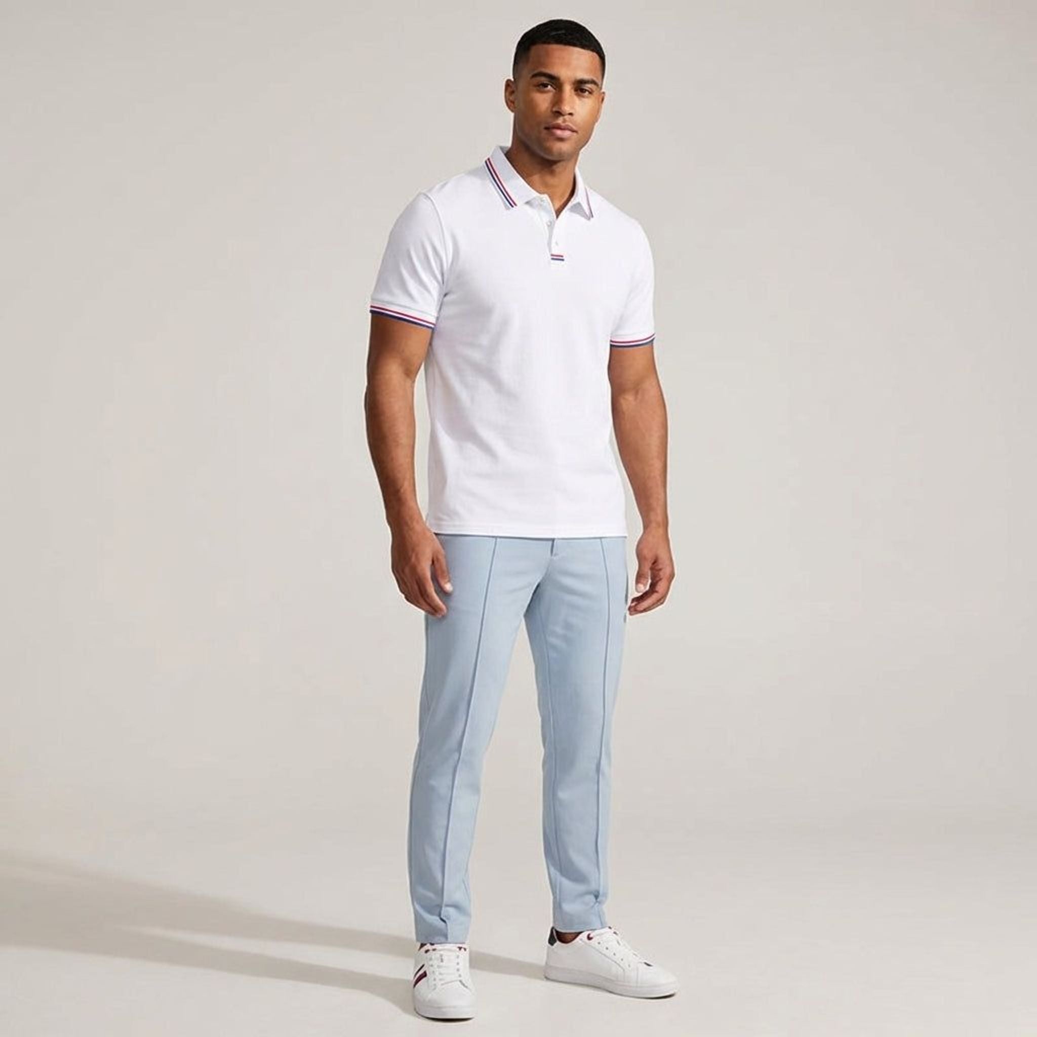 Ronan Vale | Men's Short Sleeve Casual Polo Shirt